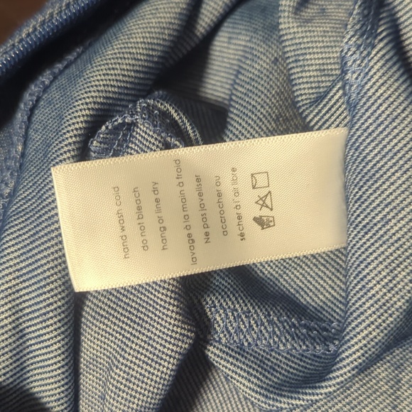 NWT Naked Wardrobe denim romper - Picture 10 of 12